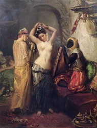 Die Toilette im Serail
