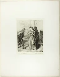 Darum sei fröhlich Cassio, Platte 6 (Akt 3, Szene 3) aus Othello