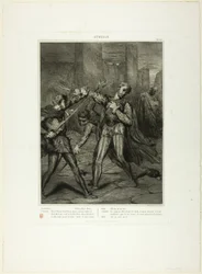 Schurke, du stirbst, Platte zehn aus Othello