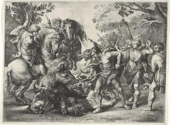 Jagd auf den kalydonischen Eber