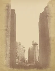 Karnak, Blick durch den Hypostylsaal