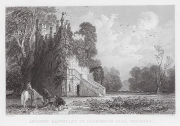 Altes Castellet im Doddington Park, Cheshire