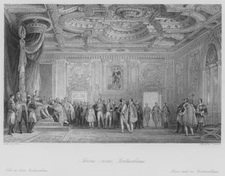 Thronsaal, Fontainebleau (Stich)