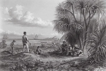 Australien: Lager eines Entdeckers