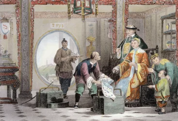 Wohnung in einem Mandarin-Haus, in der Nähe von Nanking, aus 