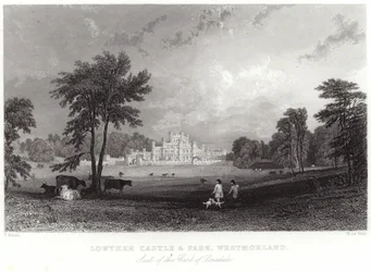 Lowther Castle und Park in Westmorland