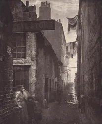 Alte Gasse, abseits der Hauptstraße, 1868-1871
