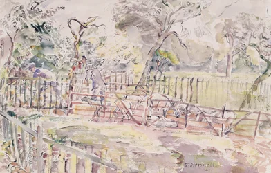 Schafschur, New Street, Ridley, 1941