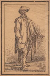 Themen kopiert von Barkers rustikalen Figuren