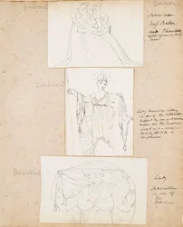 Nelsons Nichten - Miss Bolton und Charlotte Nelson, später Lady Hood