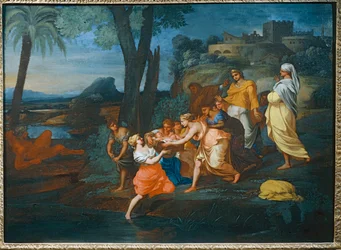 Moses aus den Wassern gerettet