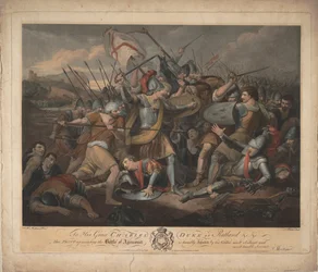 Die Schlacht von Azincourt am 25. Oktober 1415, 1783