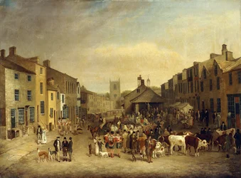 Der Skipton-Markt von 1830