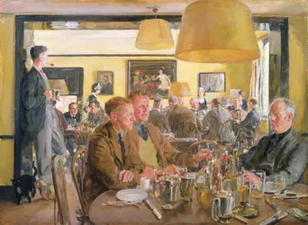 Mittagessen im Chelsea Arts Club