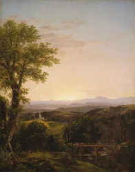 Neuengland-Landschaft