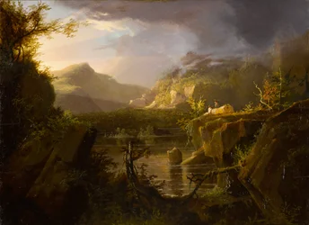Romantische Landschaft, ca. 1826