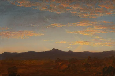 Studie für "Catskill Creek"