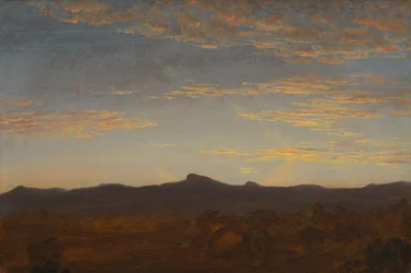 Studie für "Catskill Creek", ca. 1844-5