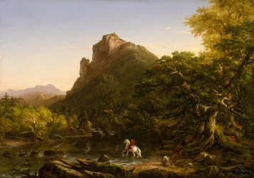 Der Bergübergang, 1846