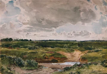 Eine Gemeine im August, ca. 1890