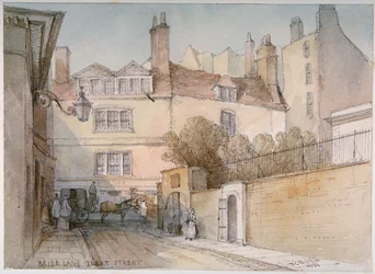 Bride Lane, City of London, 1851