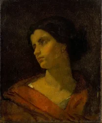 Kopf einer Frau, Studie