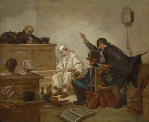 Pierrot vor dem Strafgericht