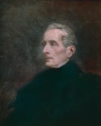 Porträt von Alphonse de Lamartine