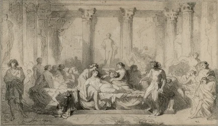 Studie für „Der Verfall der Römer“