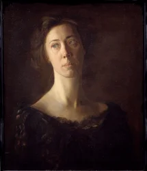 Porträt von Clara (Clara J. Mather)