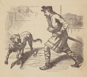 Llewellyn und sein Hund