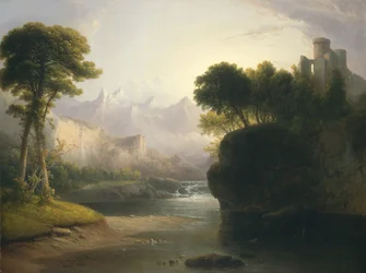 Fantasievolle Landschaft