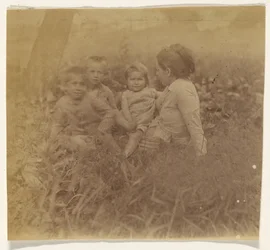 [Frances Eakins Crowell und vier ihrer Kinder]
