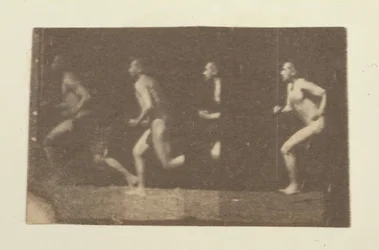 Marey-Rad-Fotografien von Thomas Eakins, 1884
