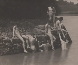 Studie für "Schwimmen"
