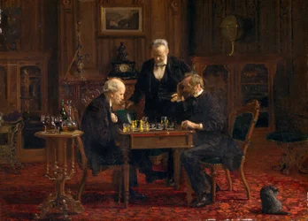 Die Schachspieler, 1876