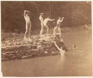Thomas Eakins und Studenten, ca. 1883