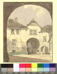 Motiv aus Klosterneuburg (Häuser)