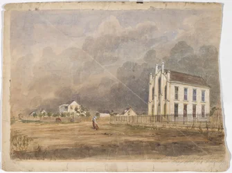 Freimaurerhalle, Matagorda, Texas, 21. Mai 1852