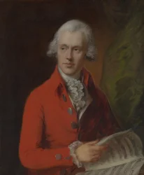 Charles Rousseau Burney 1747-1819, ca. 1780