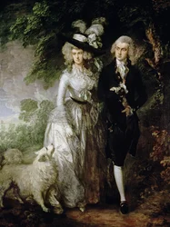 Herr und Frau William Hallett (Der Morgenspaziergang), ca. 1785