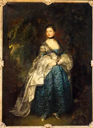 Ganzkörperporträt von Lady Gertrude Alston (1732-1807)