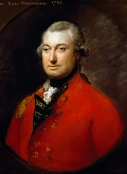 Porträt von Charles Cornwallis