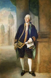 Porträt von John Montagu, 4. Earl of Sandwich