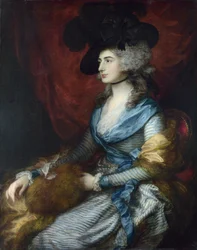 Porträt von Sarah Siddons (1755-1831) (Detail)