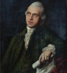 Porträt des Komponisten und Geigers Antonín Kammel 1730-1784, ca. 1768