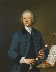 Porträt von Lewis Christian Austin Granom, 1743