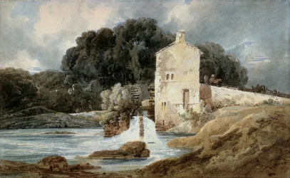 Die Abtei-Mühle, Knaresborough, ca. 1801