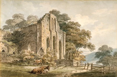Valle Crucis Abtei, Denbighshire, Nordwales