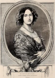 Ihre Majestät die Königin von Preußen, gestern (Freitag) in Königsberg gekrönt